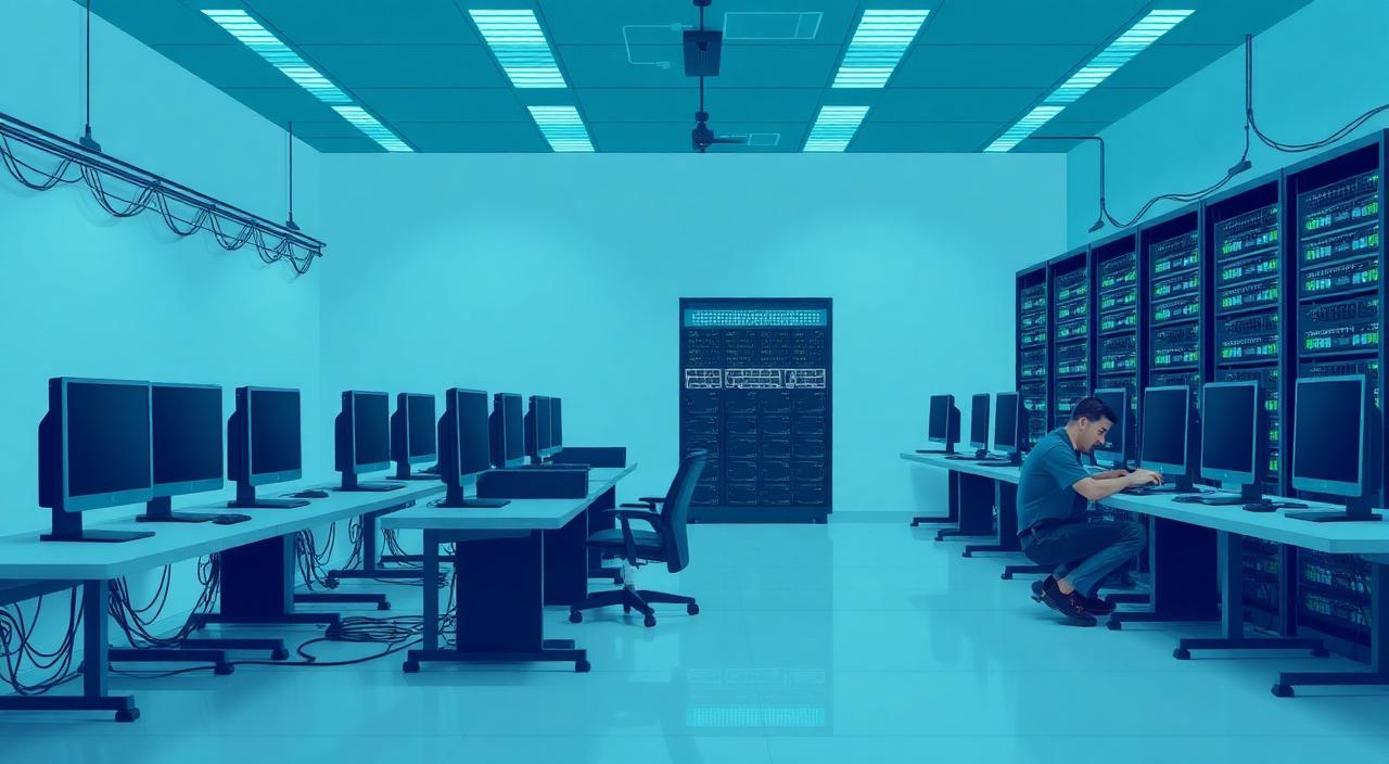 Full IT Lab Deployment — illustration of an IT lab deployment